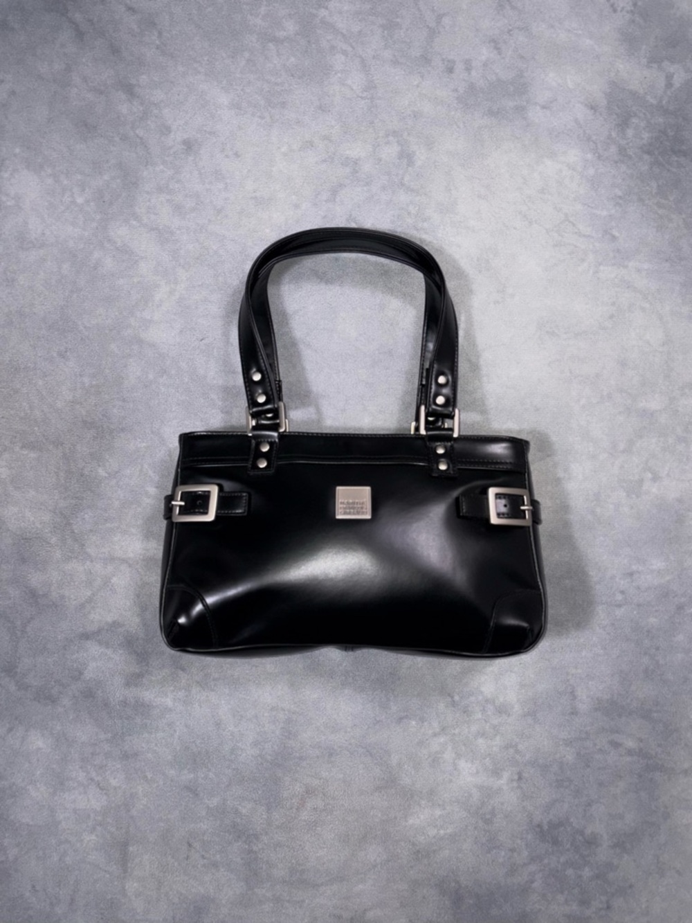 MARITHE FRANCOIS GIRBAUD Vintage Archive Avantgarde Y2K Grunge Faux Leather Bag